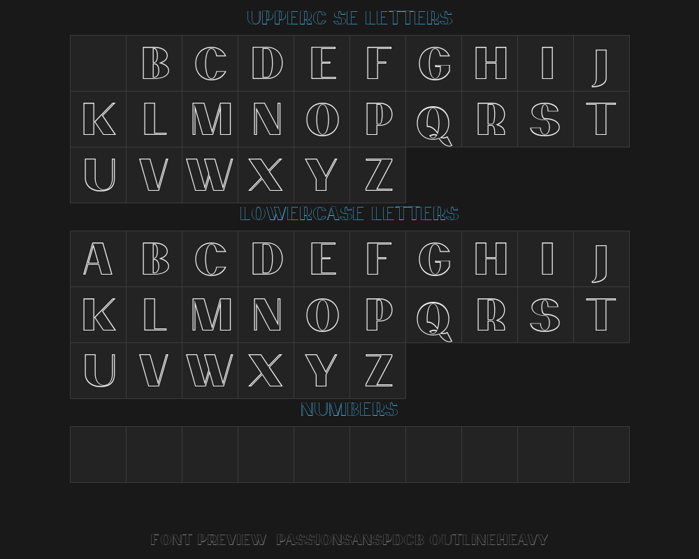 passionsanspdcb-outlineheavyPreview image