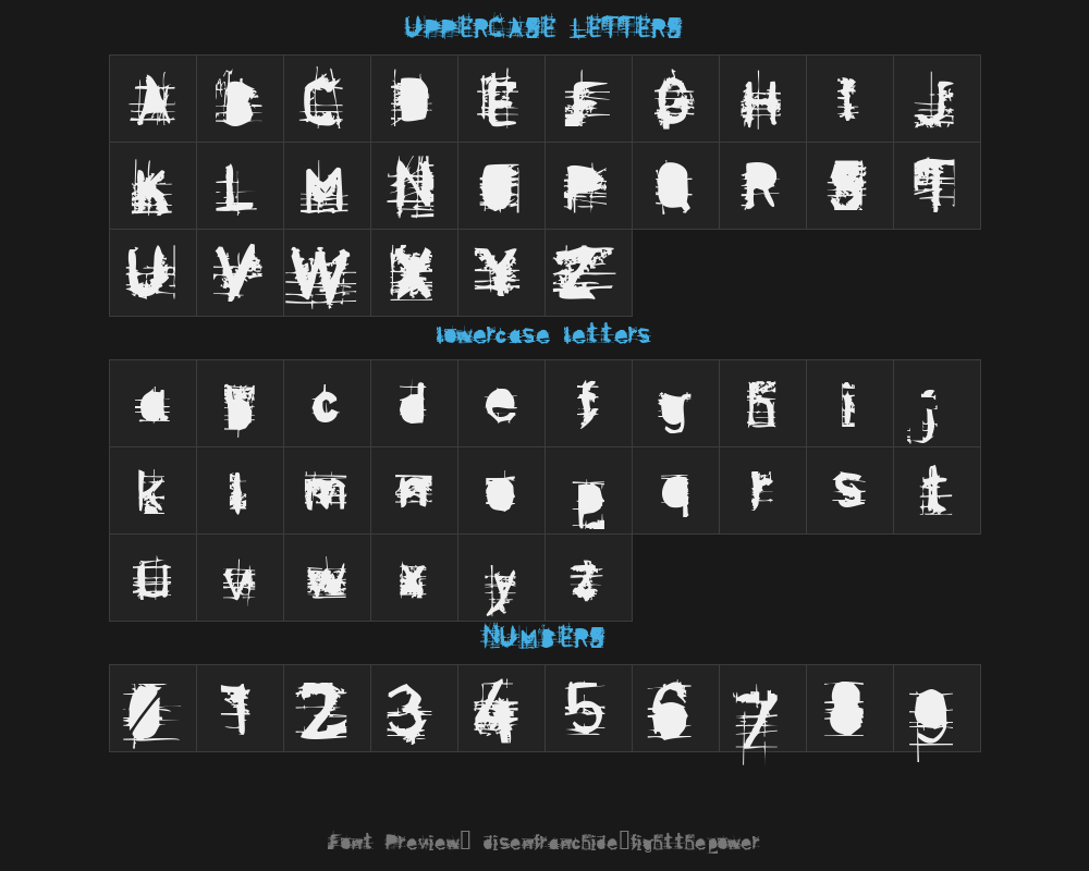 disenfranchide-fightthepowerプレビュー