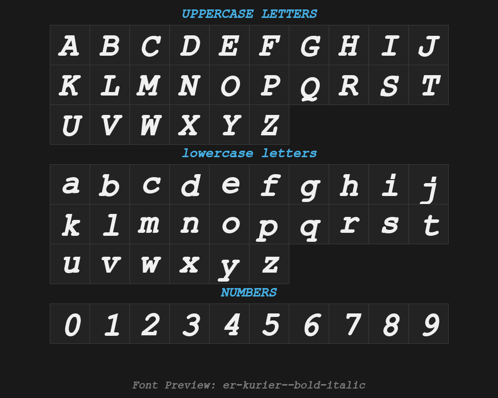 er-kurier-1251-bold-italicPreview