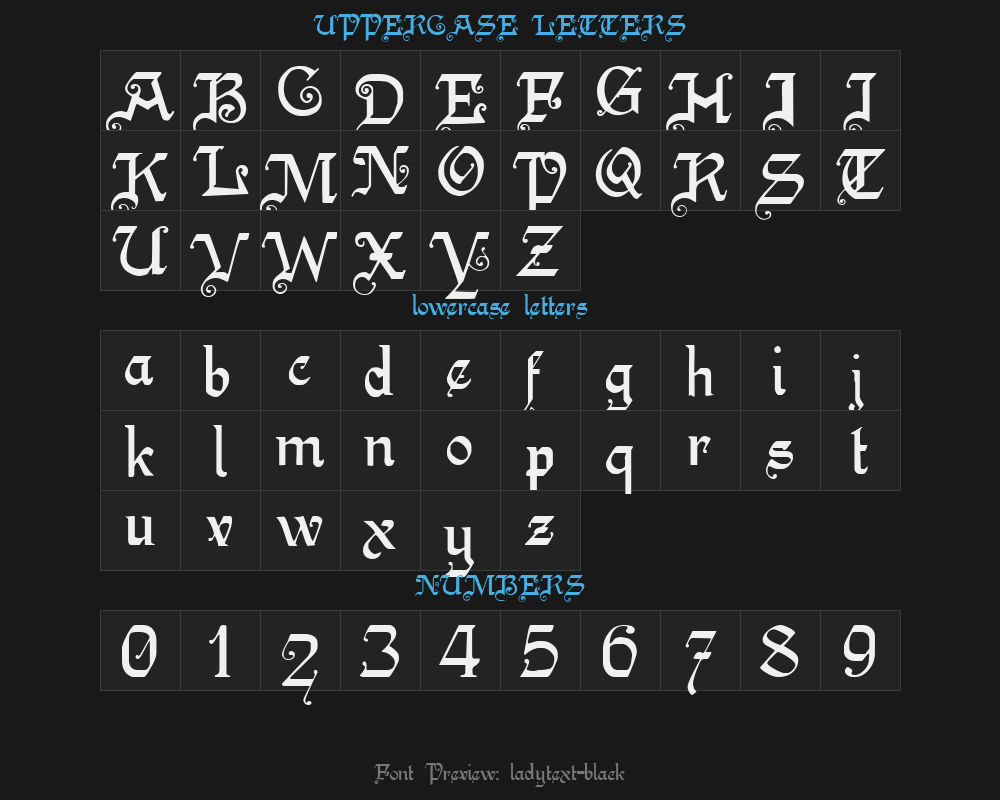 ladytext-blackPreview