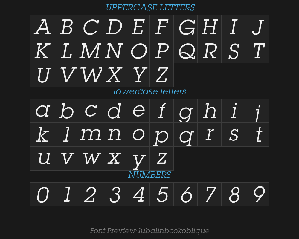 lubalinbookobliquePreview image