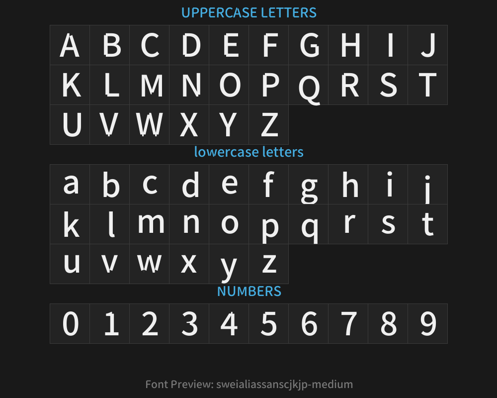 sweialiassanscjkjp-mediumPreview image