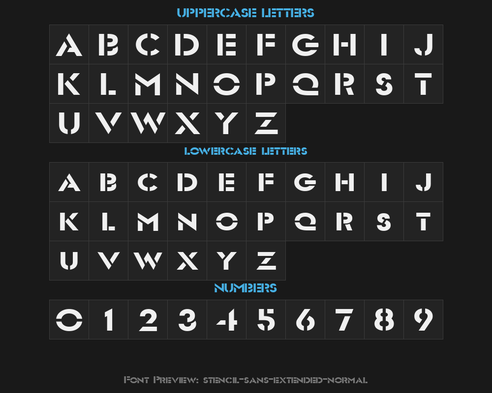 stencil-sans-extended-normalPreview