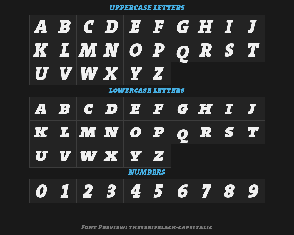 theserifblack-capsitalicPreview