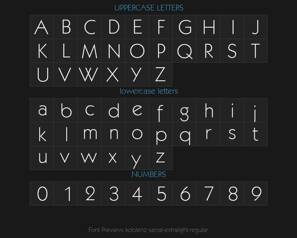 koblenz-serial-extralight-regularPreview