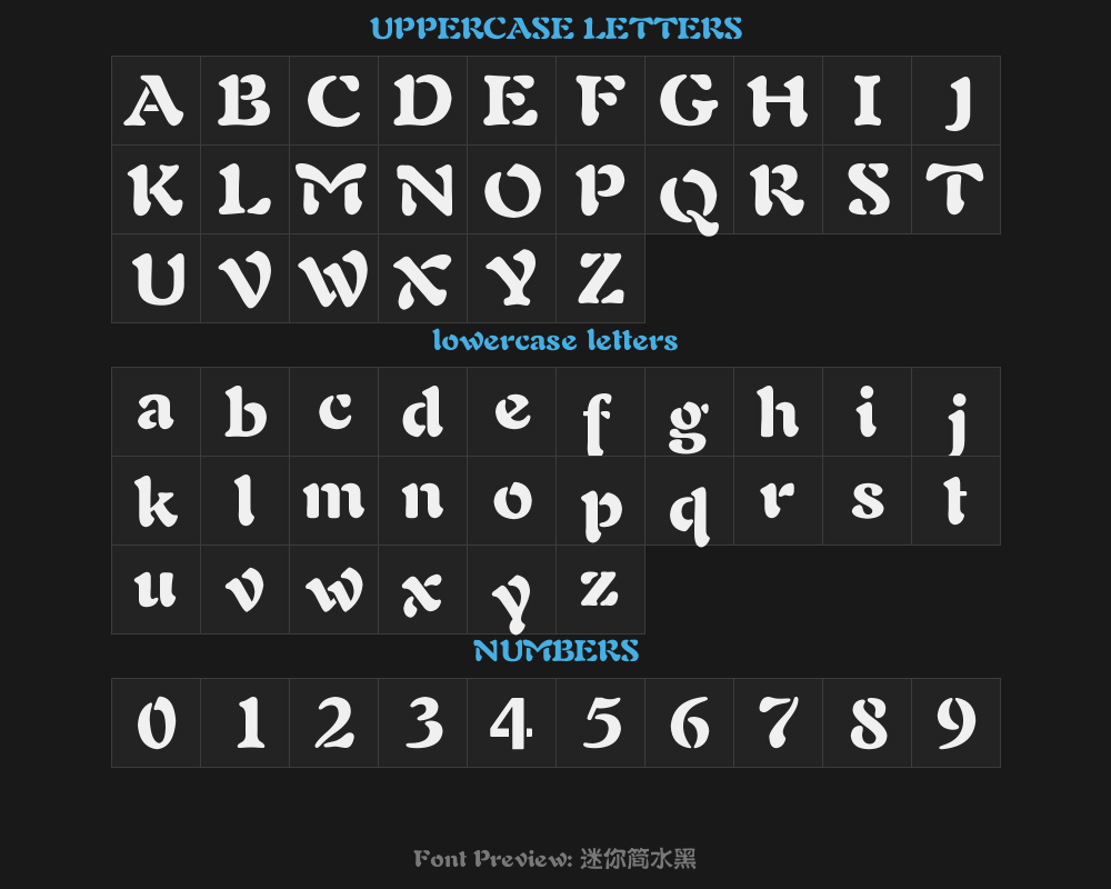 Mini Simple Water BlackPreview