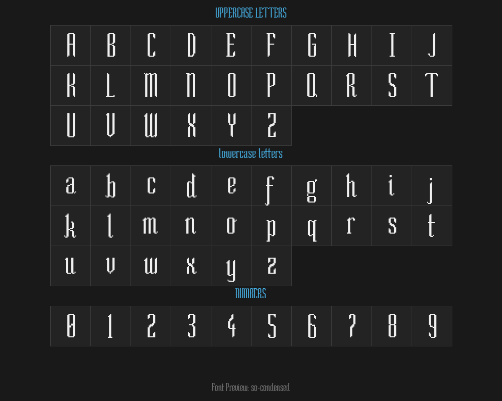 so-condensedPreview