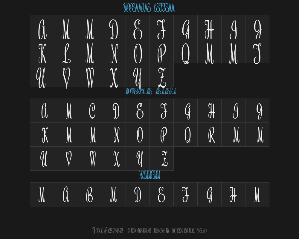 hmroselyn-script-monograms-demoPreview