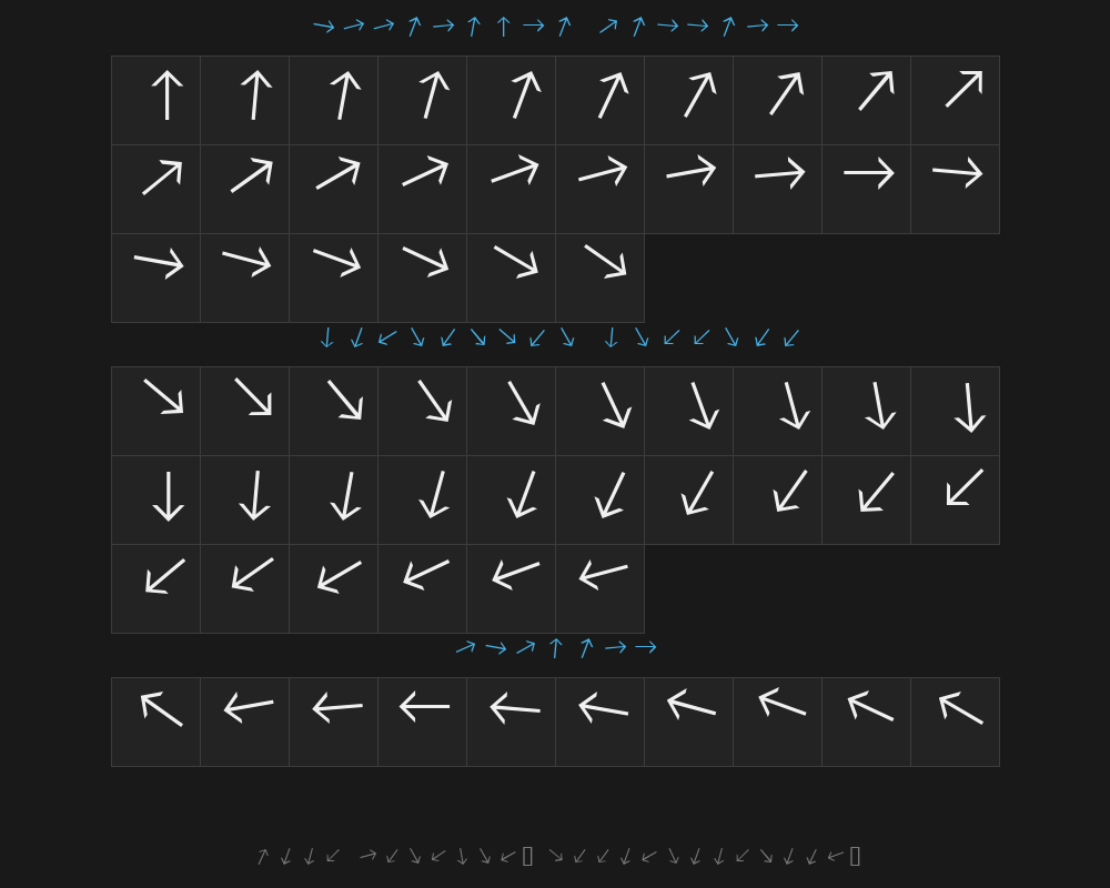 arrowfontcopy-1Preview