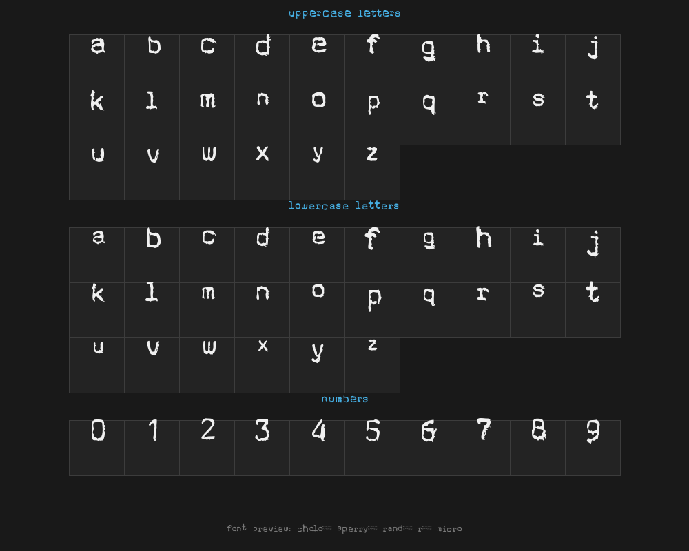 cholo-sperry-rand-r20-microPreview image