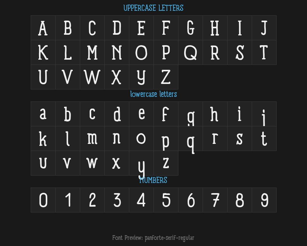 panforte-serif-regularPreview