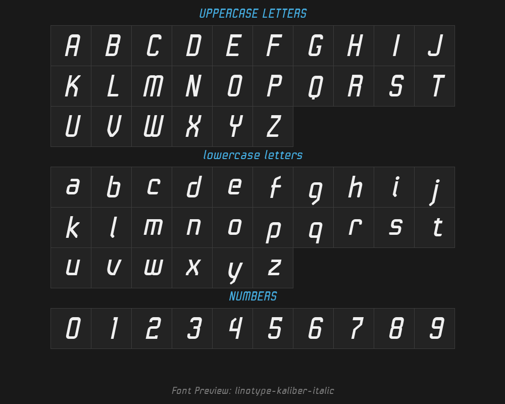 linotype-kaliber-italicPreview