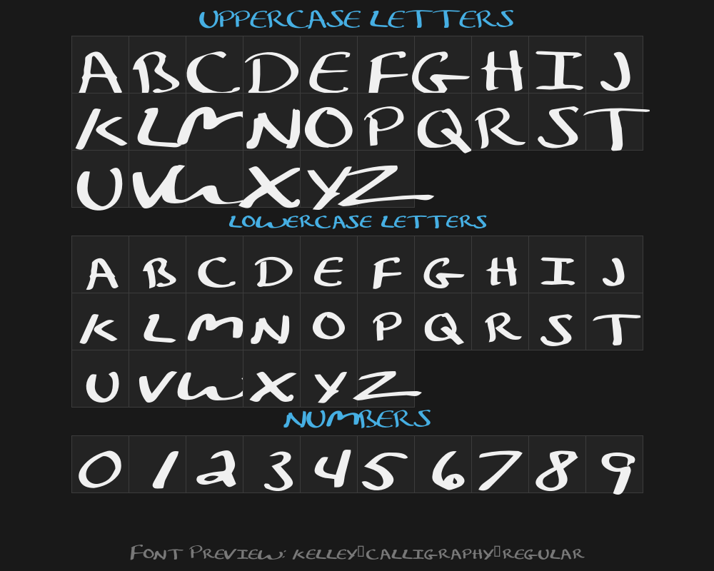 kelley-calligraphy-regularPreview