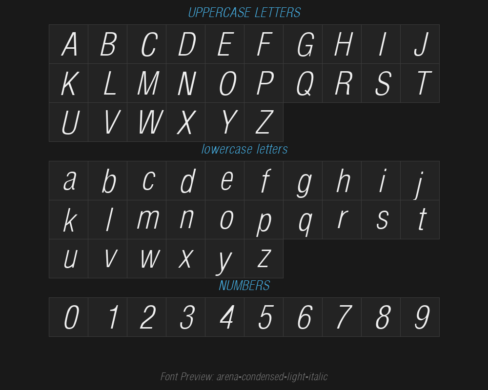 arena-condensed-light-italicPreview