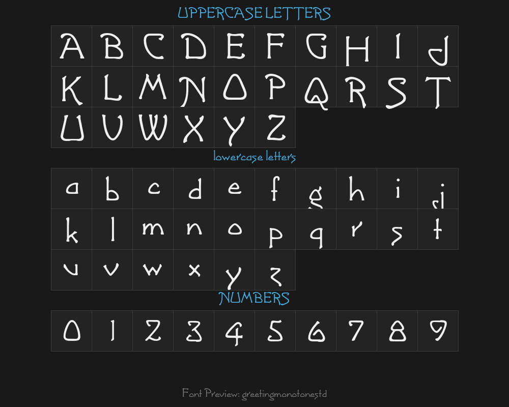 greetingmonotonestdPreview