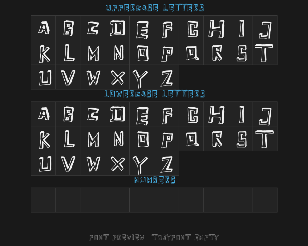 tobyfont-emptyPreview image