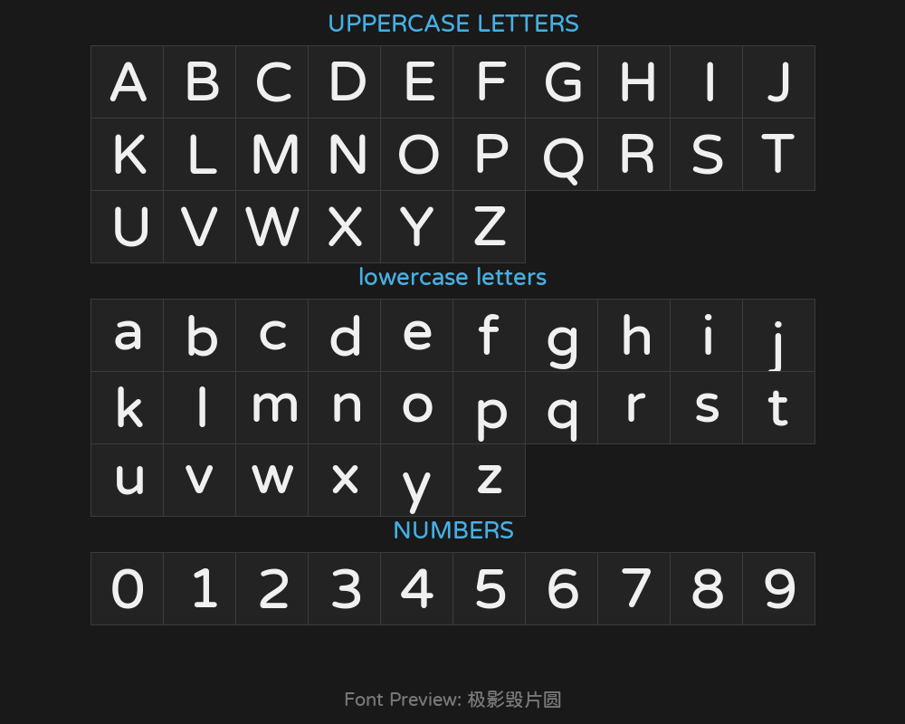 " Shadow Fragment Circle.ttfPreview image