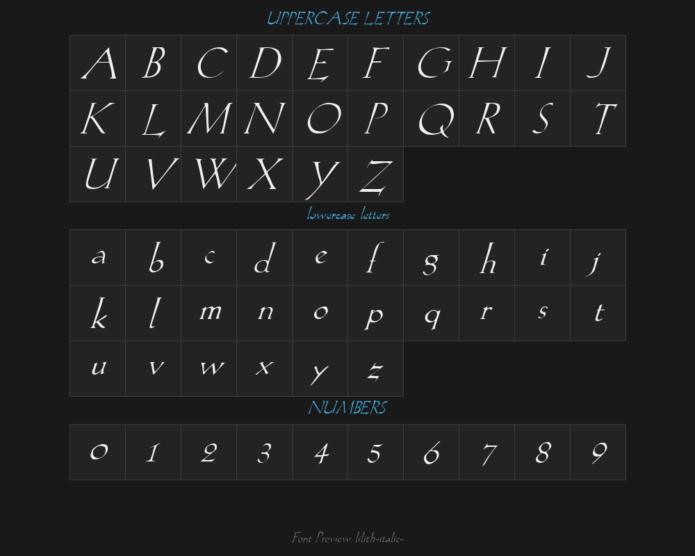 lilith-italic-1Preview
