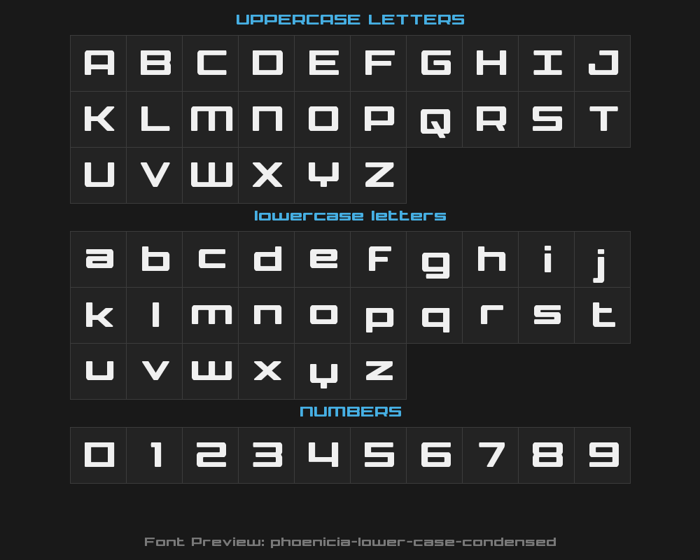 phoenicia-lower-case-condensedPreview