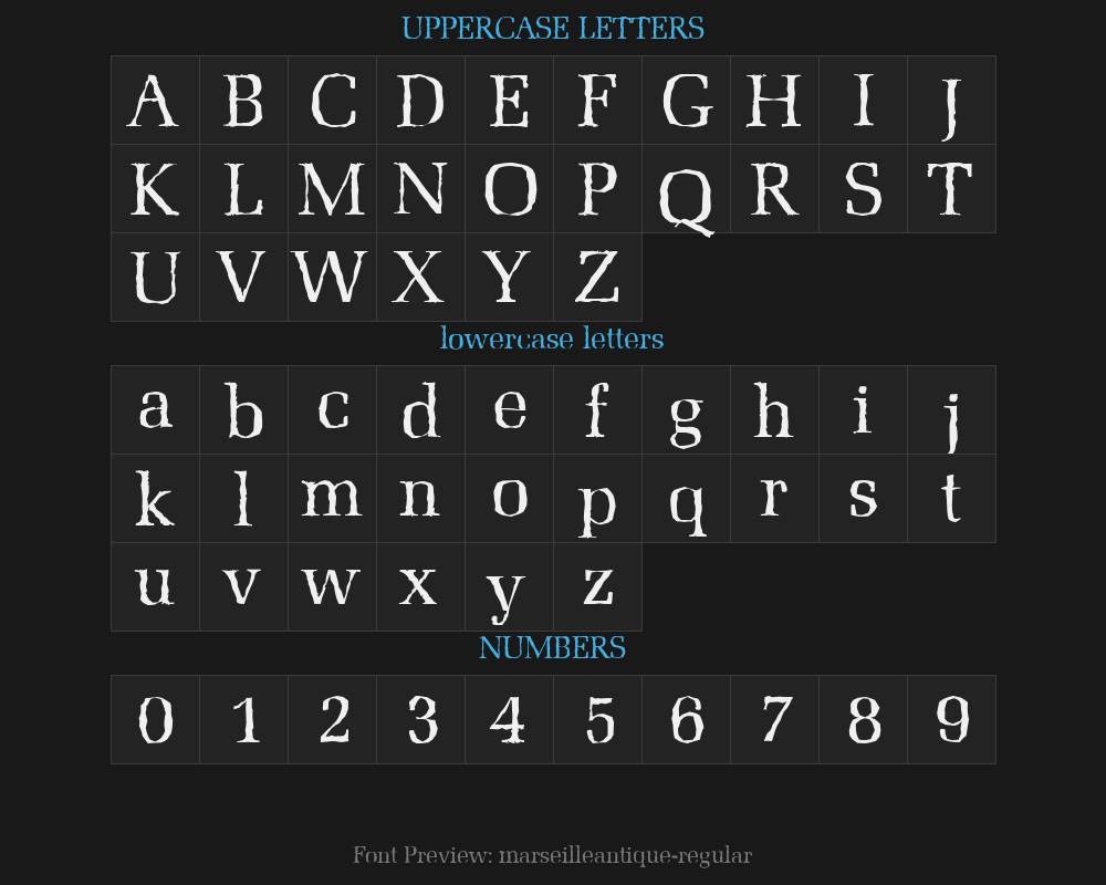marseilleantique-regularPreview