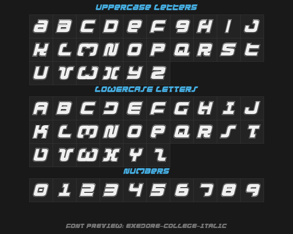 exedore-college-italicPreview