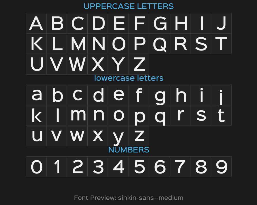 sinkin-sans-500-mediumPreview image
