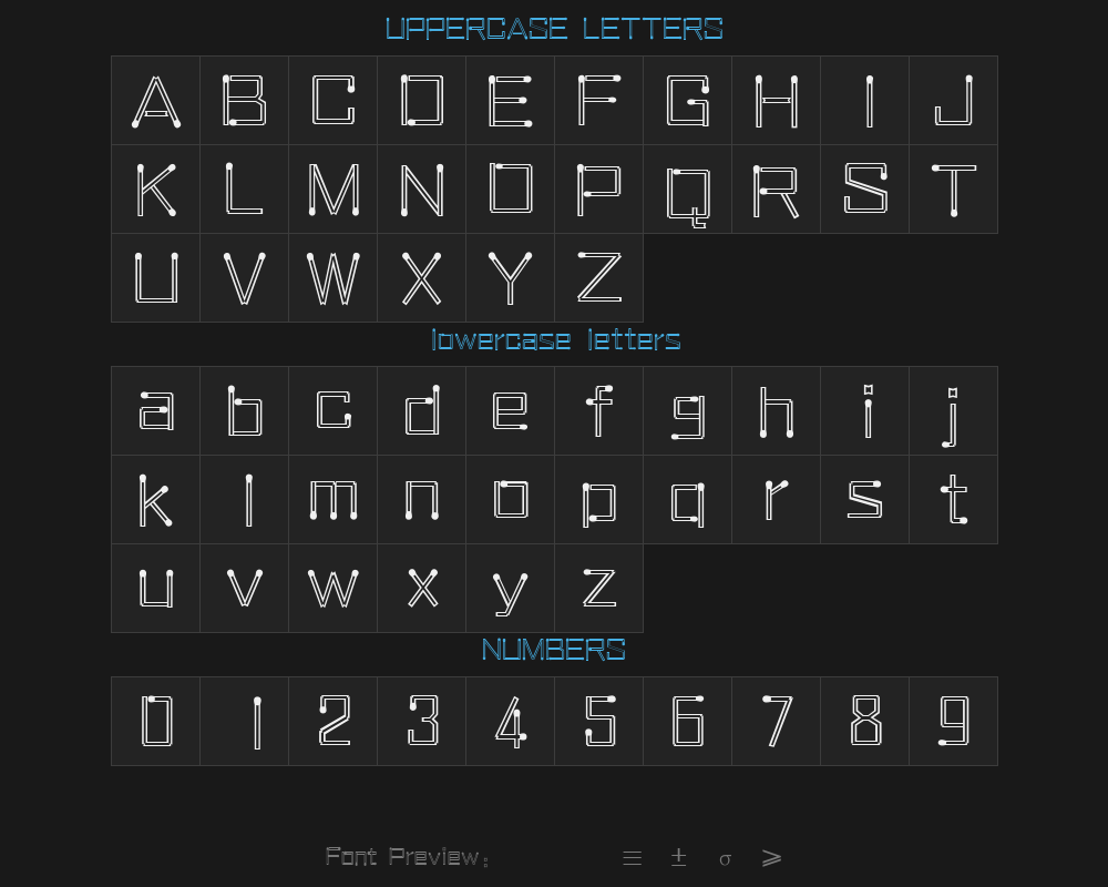 ║║╥╟╗≡▓±╠σ╝≥Preview