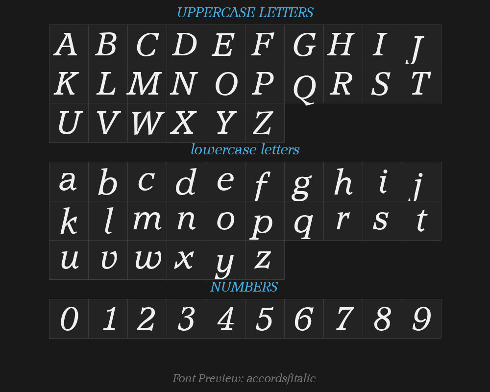 accordsfitalicPreview