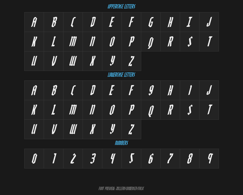zollern-condensed-italicPreview