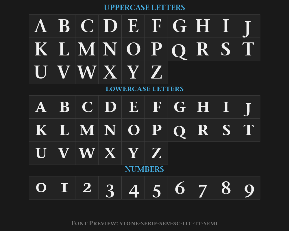 stone-serif-sem-sc-itc-tt-semiPreview image