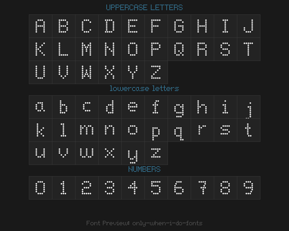 only-when-i-do-fontsPreview