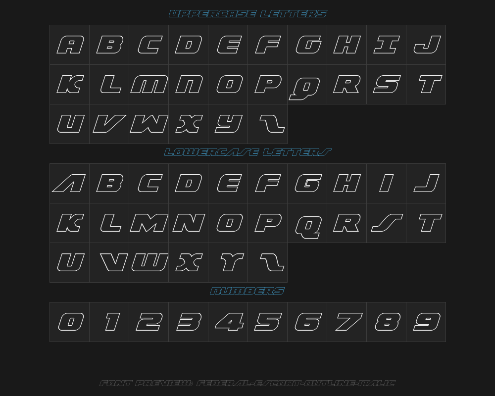 federal-escort-outline-italicPreview