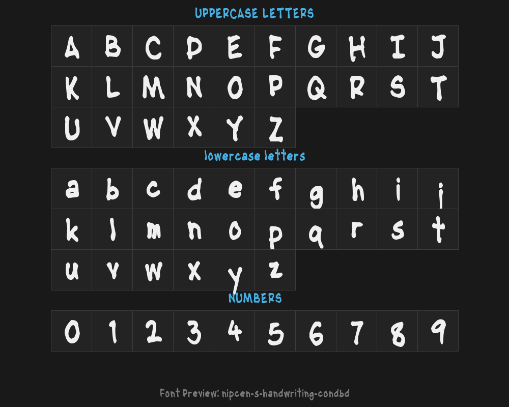 nipcen-s-handwriting-condbdPreview