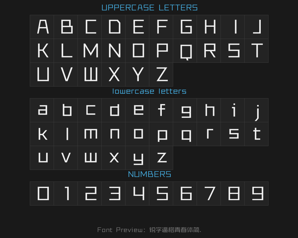 Sharp Character Style Youth Minimalist 2.0Preview