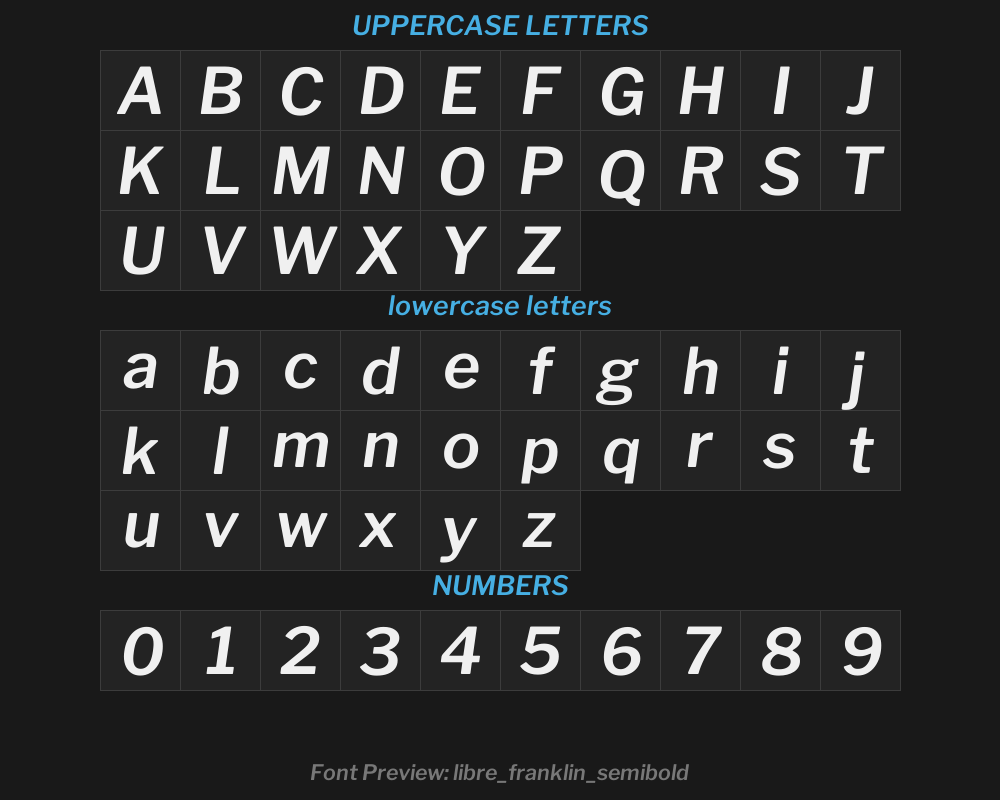 libre_franklin_semiboldPreview