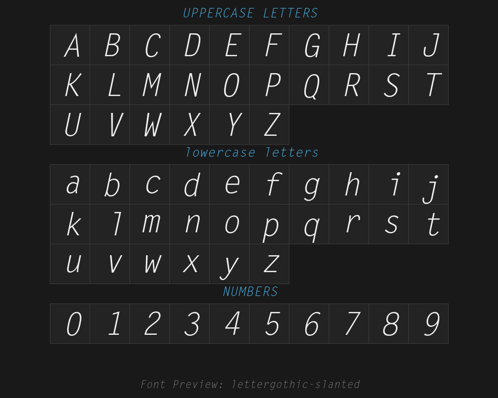 lettergothic-slantedPreview