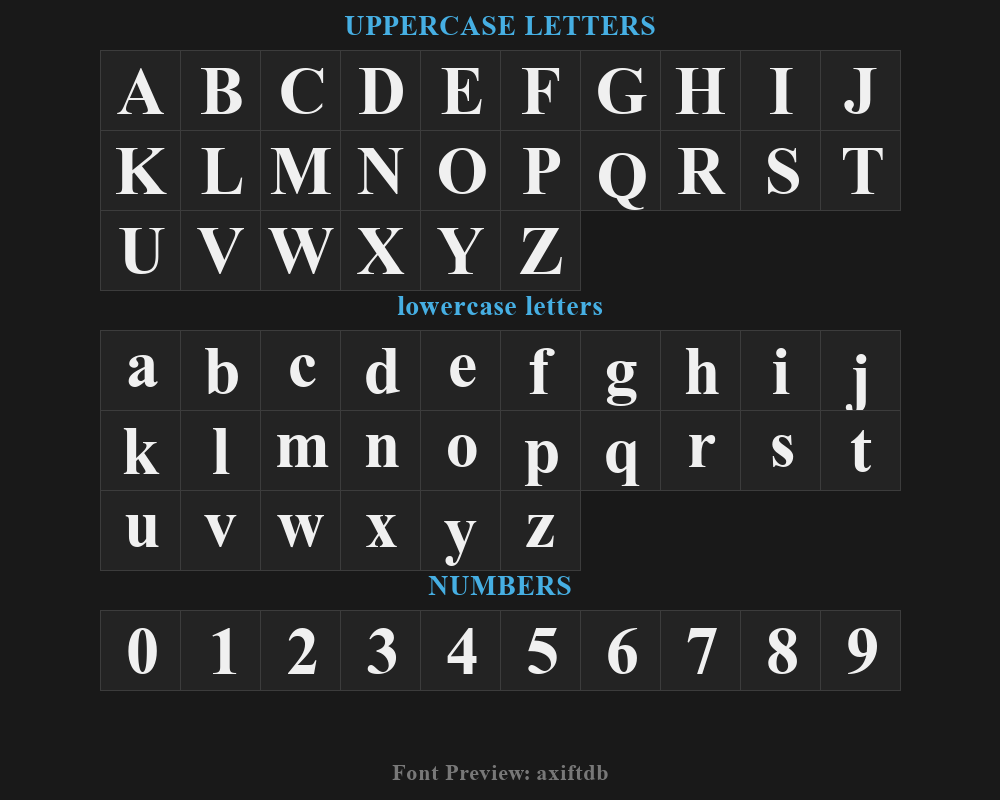 axiftdbPreview