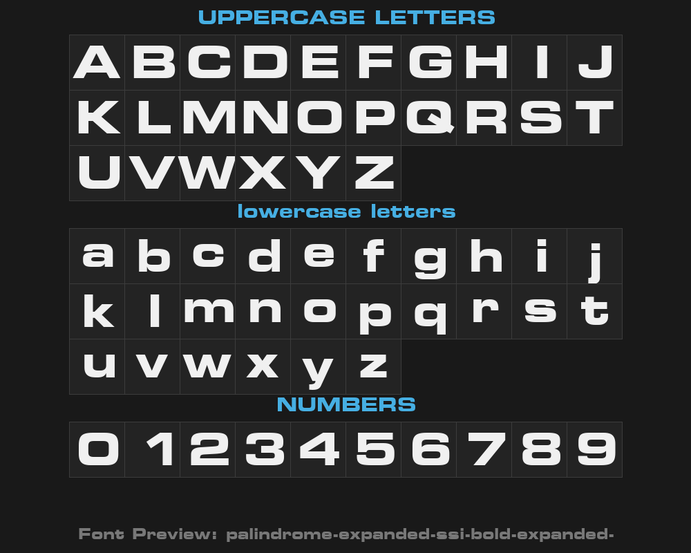 palindrome-expanded-ssi-bold-expanded-Preview