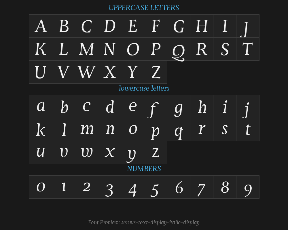 servus-text-display-italic-displayPreview image