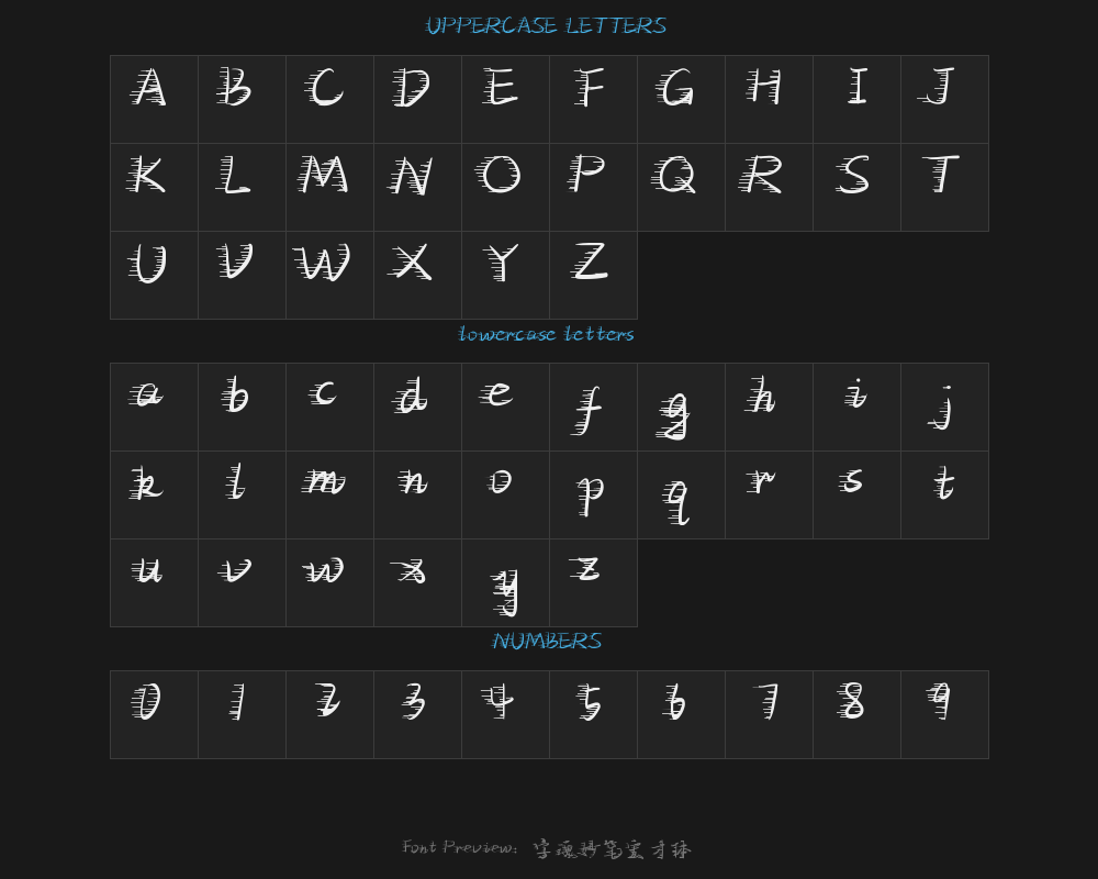 " "字 妙笔宏才 type.ttfPreview