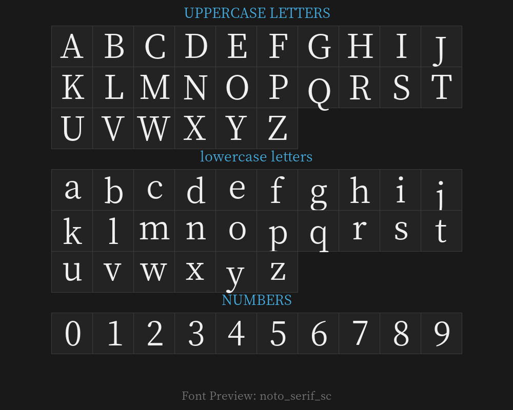 noto_serif_scPreview