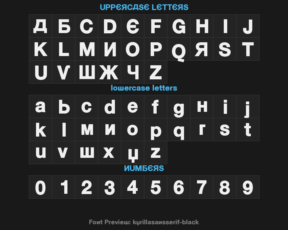 kyrillasansserif-blackPreview