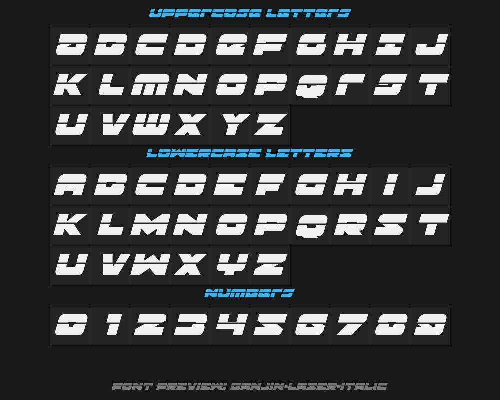 banjin-laser-italicPreview