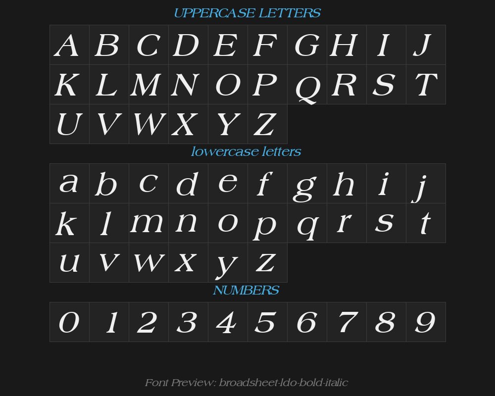 broadsheet-ldo-bold-italicPreview