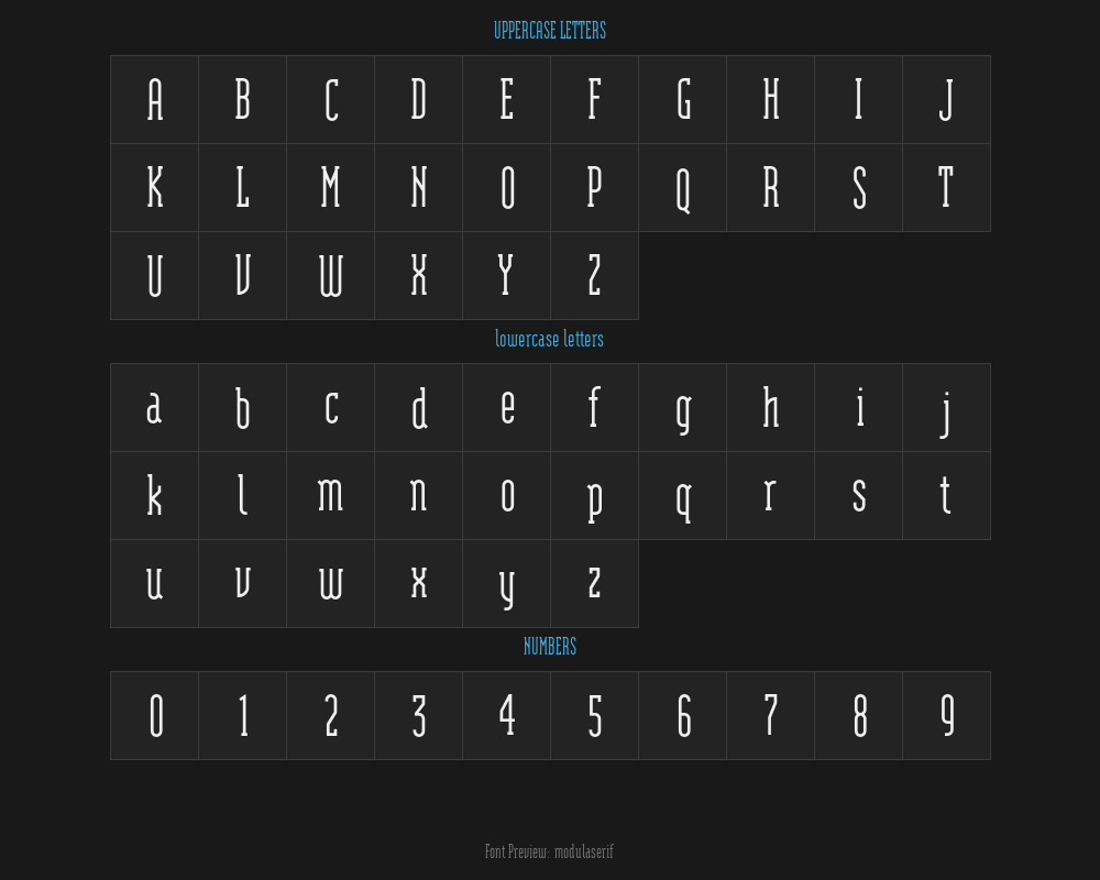 modulaserifPreview