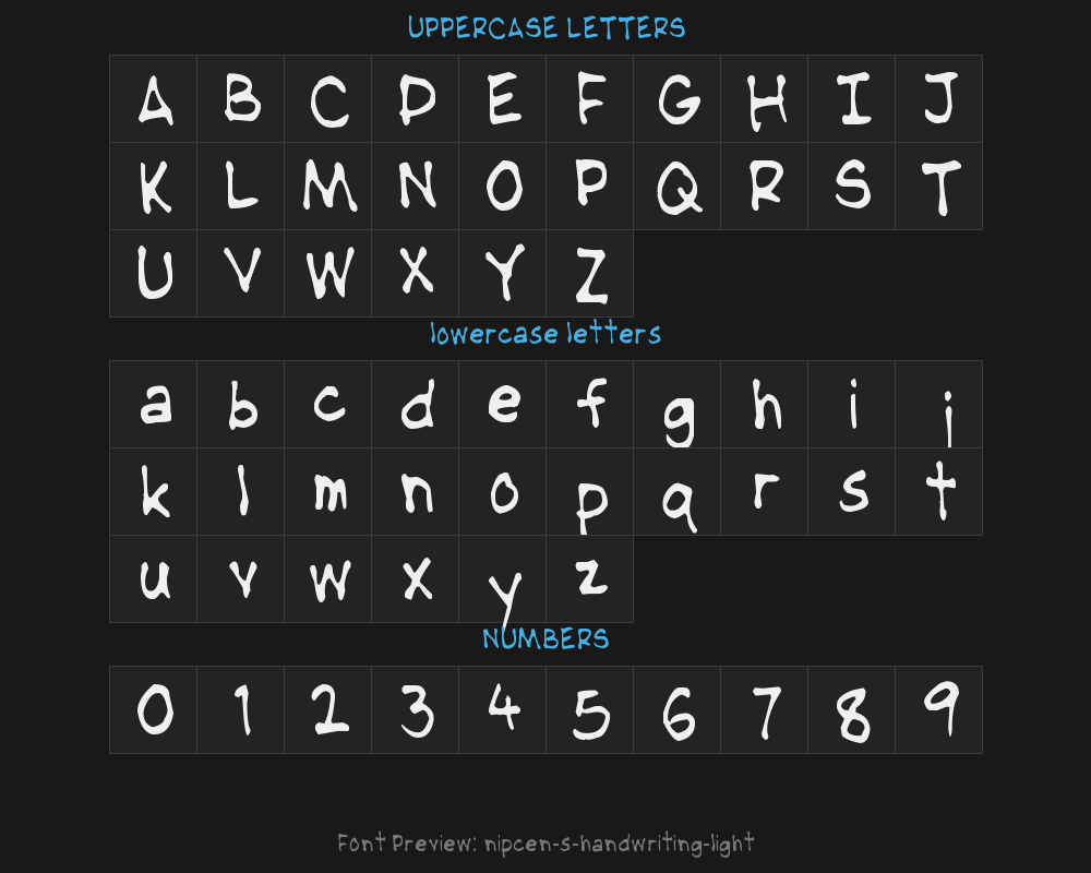 nipcen-s-handwriting-lightPreview