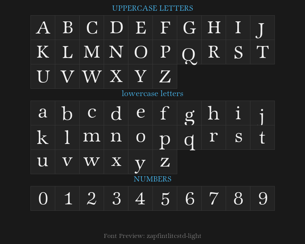 zapfintlitcstd-lightPreview