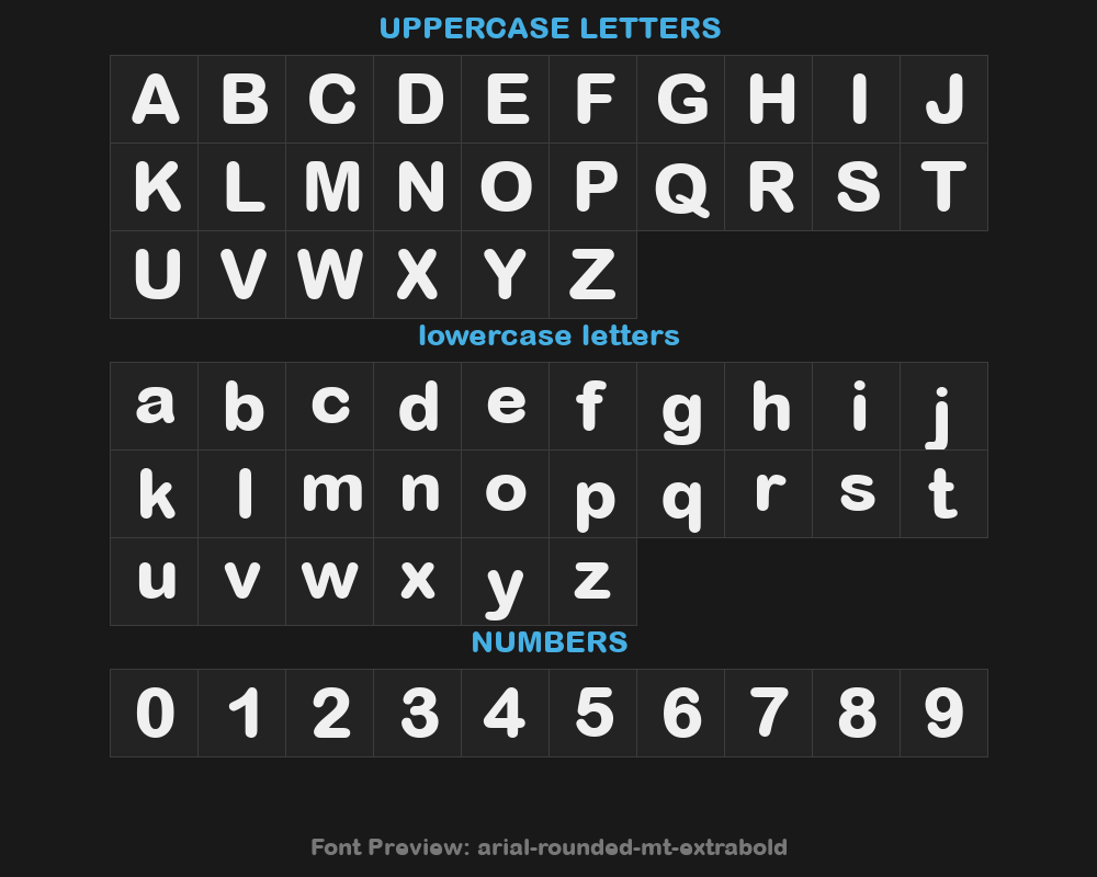 arial-rounded-mt-extraboldPreview