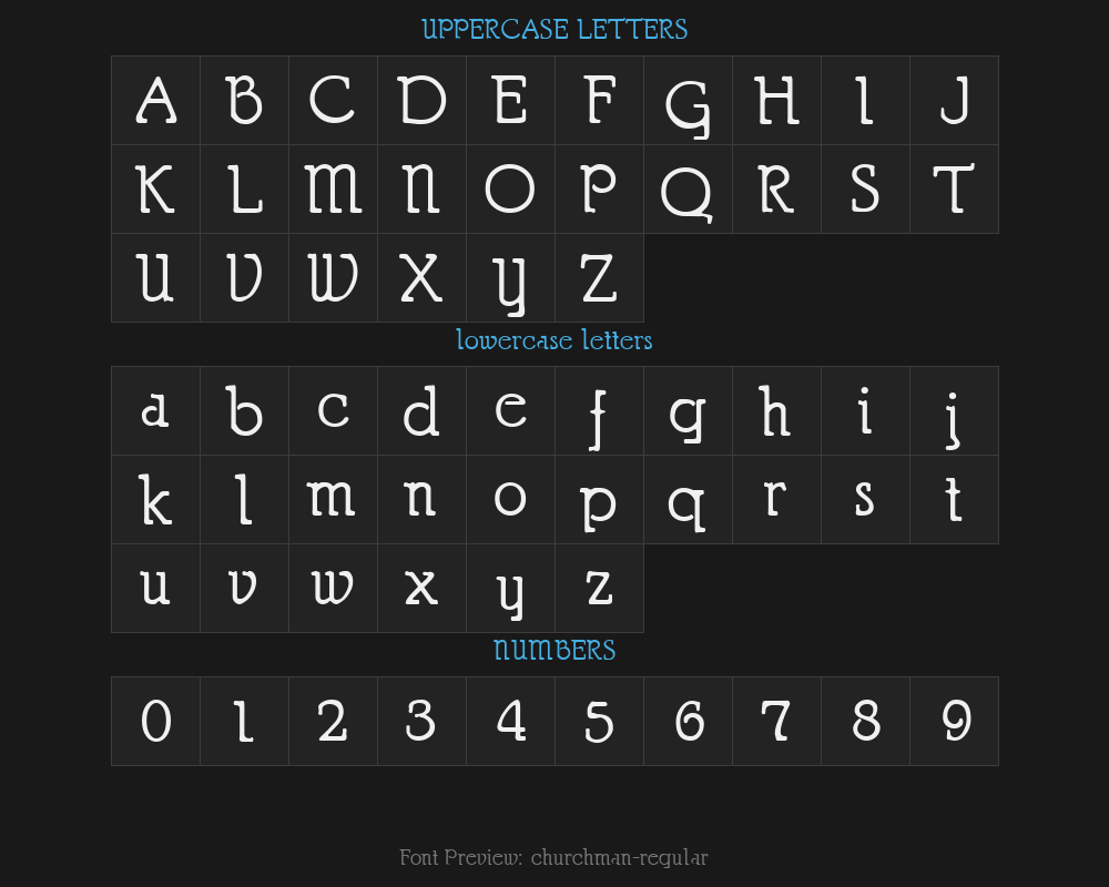 churchman-regularPreview image