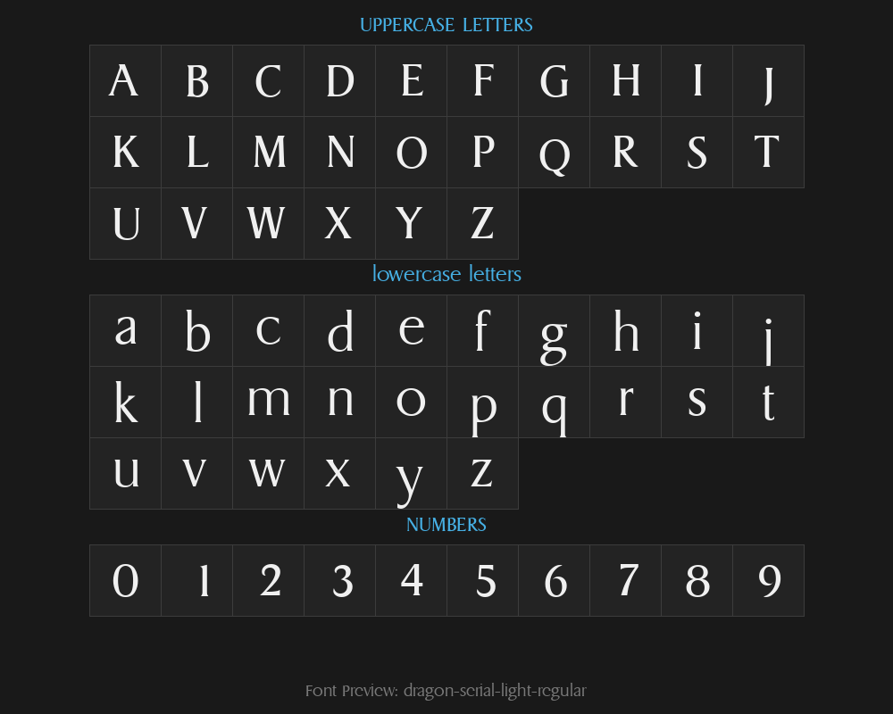 dragon-serial-light-regularPreview